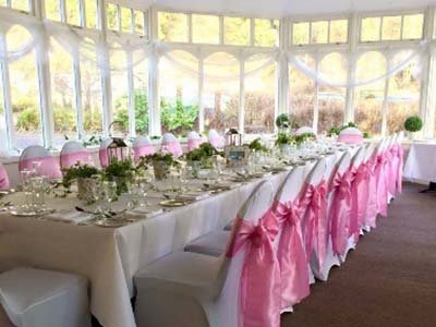 Conservatory at The Kingswood Hotel Wedding Venue in Burntisland Fife