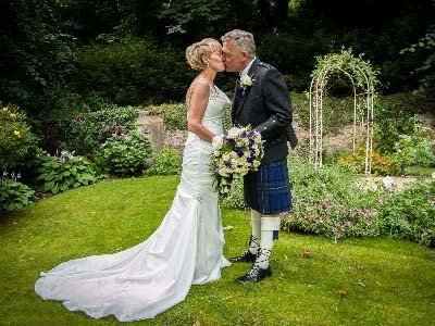 Kingswood Gardens Wedding Ceremony Venue at The Kingswood Hotel Burntisland Fife