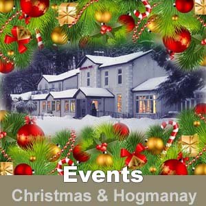 Christmas celebrations at The Kingswood Hotel Burntisland Fife Scotland