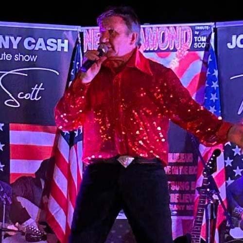 Christmas Neil Diamond and Johnny Casy Tribute Act with Tom Scott at The Kingswood Hotel Burntisland Fife